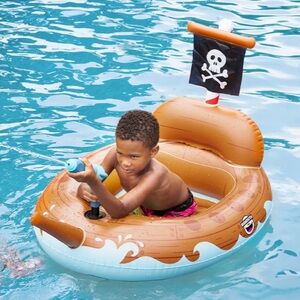 Pirate Ship Water Blaster Pool Float